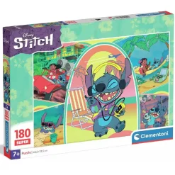 CLEMENTONI Juegos Y Puzzles*- Puzzle 180 piezas Super - Stitch