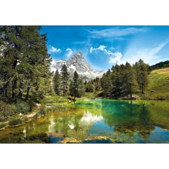 CLEMENTONI Juegos Y Puzzles*- Puzzle 1500 piezas High Quality Collection - Lago Azul