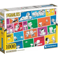 CLEMENTONI Juegos Y Puzzles*- Puzzle 1000 piezas Impossible - Peanuts
