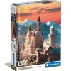 CLEMENTONI Juegos Y Puzzles*- Puzzle 1500 piezas High Quality Collection - Neuschwanstein