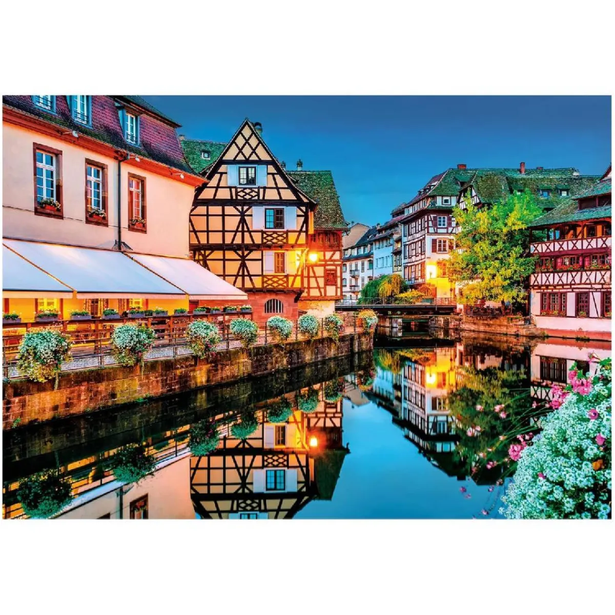 CLEMENTONI Juegos Y Puzzles*- Puzzle 500 piezas High Quality Collection - Strasbourg Old Town
