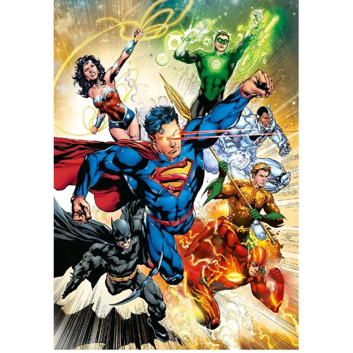 CLEMENTONI Juegos Y Puzzles*- Puzzle 500 piezas DC Cómics - Liga de la justicia