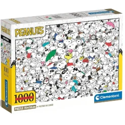 CLEMENTONI Juegos Y Puzzles*- Puzzle 1000 piezas Impossible - Peanuts