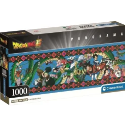 CLEMENTONI Juegos Y Puzzles*- Puzzle 1000 piezas Panorama - Dragon Ball Super