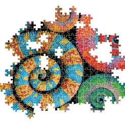 CLEMENTONI Juegos Y Puzzles*- Puzzle 500 piezas Colorboom Collection - Colas rizadas