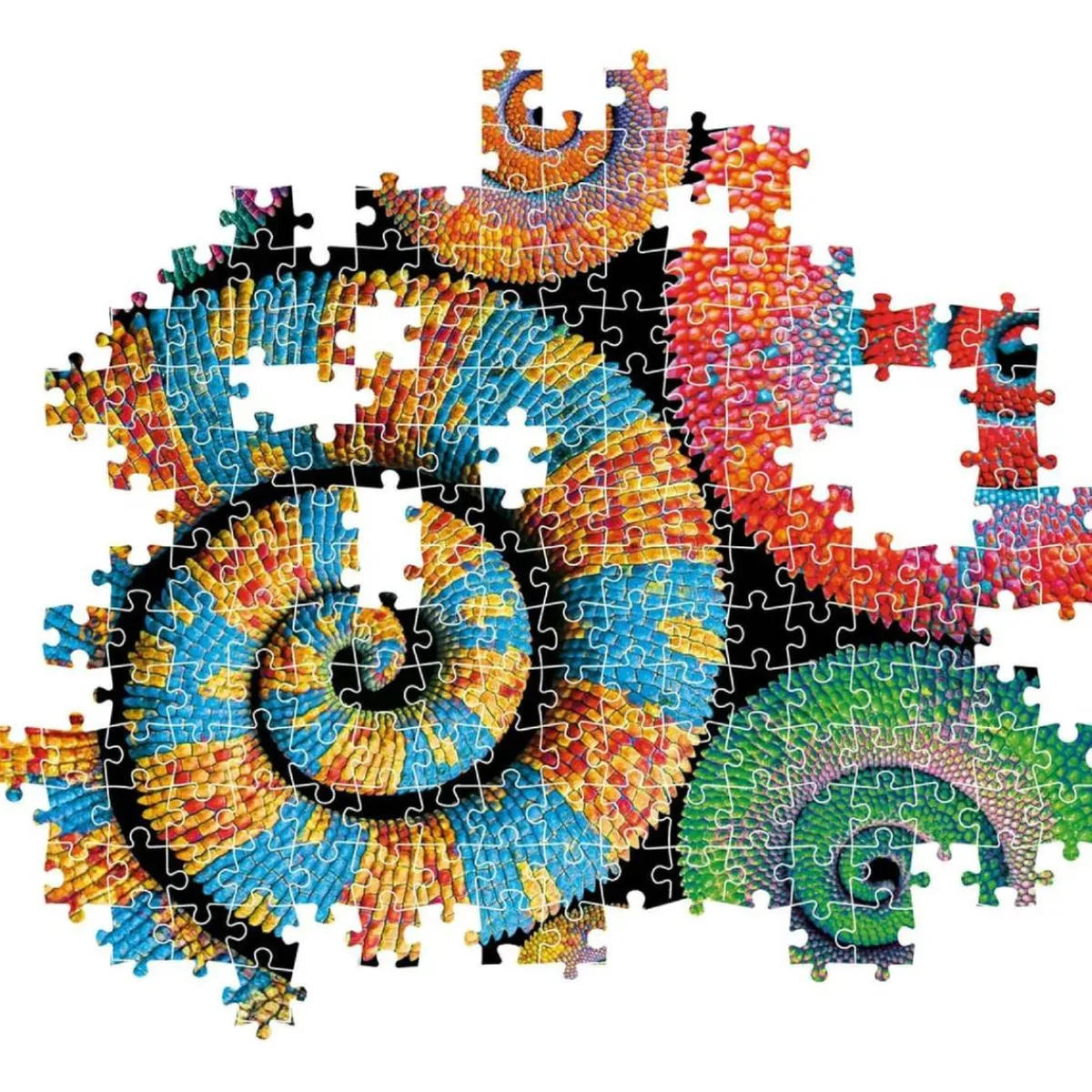 CLEMENTONI Juegos Y Puzzles*- Puzzle 500 piezas Colorboom Collection - Colas rizadas