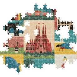 CLEMENTONI Juegos Y Puzzles*- Puzzle 1000 piezas - Style in the City Barcelona