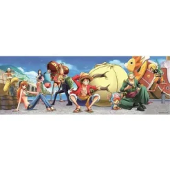 CLEMENTONI Juegos Y Puzzles*- Puzzle 1000 piezas Panorama - One Piece