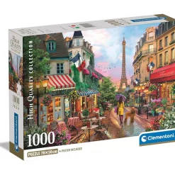 CLEMENTONI Juegos Y Puzzles*- Puzzle 1000 piezas flores en Paris ㅤ