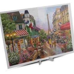 CLEMENTONI Juegos Y Puzzles*- Puzzle 1000 piezas flores en Paris ㅤ
