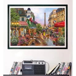 CLEMENTONI Juegos Y Puzzles*- Puzzle 1000 piezas flores en Paris ㅤ