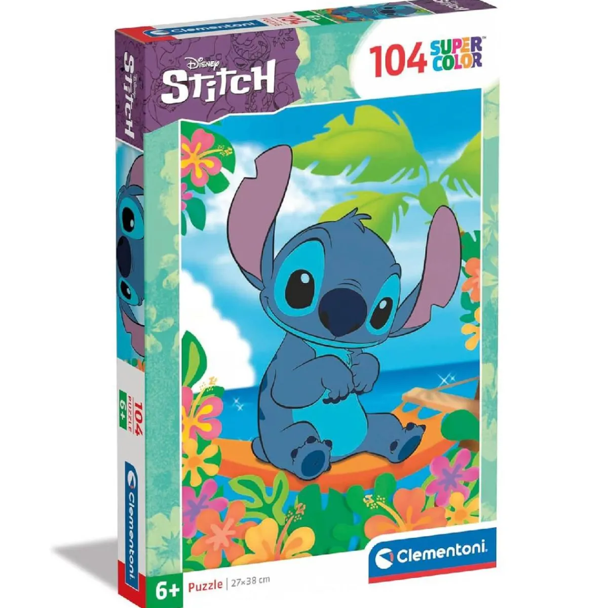 CLEMENTONI Juegos Y Puzzles*- Puzzle 104 piezas - Stitch