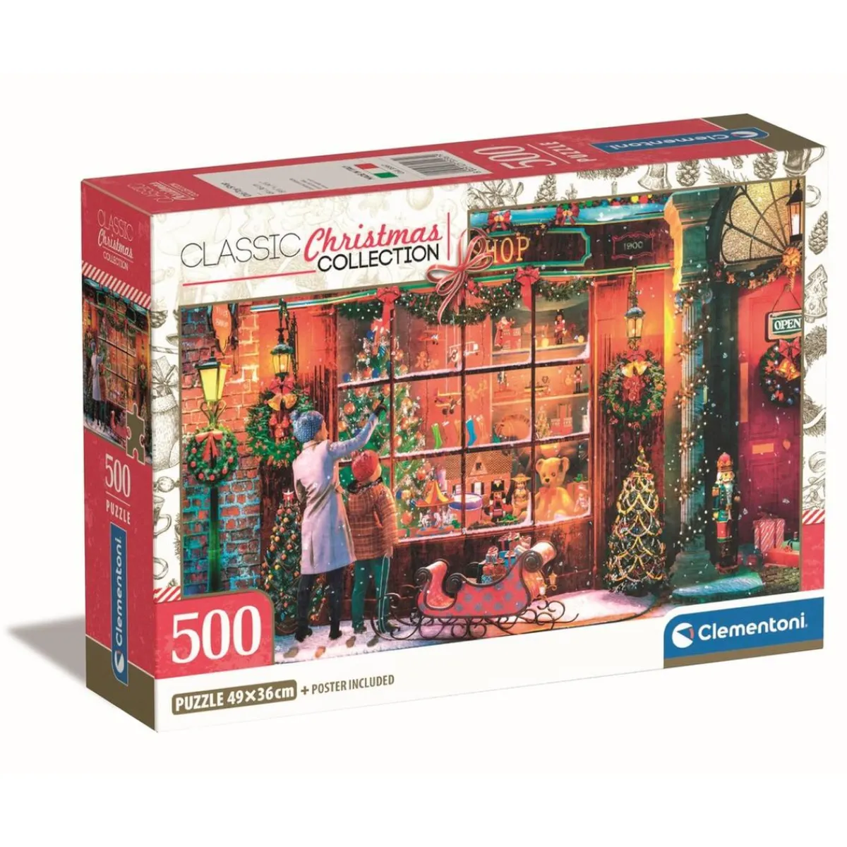 CLEMENTONI Juegos Y Puzzles*- Puzzle 500 piezas - Tienda antigua de juguetes