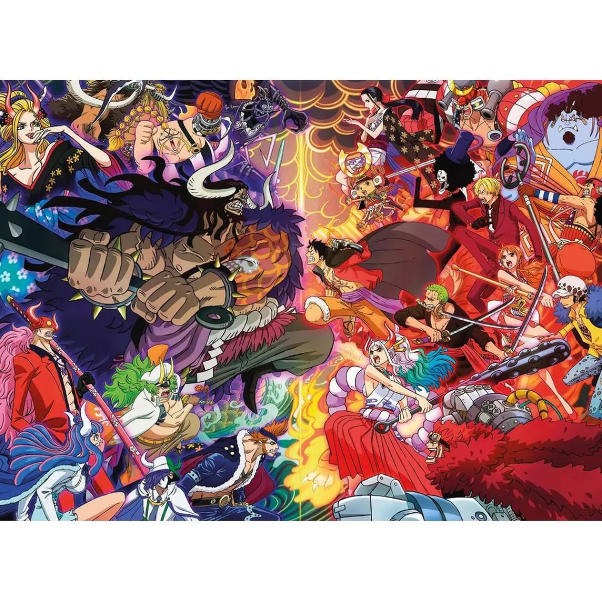 CLEMENTONI Juegos Y Puzzles*- Puzzle adulto 1000 piezas: One Piece ㅤ