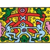 CLEMENTONI Juegos Y Puzzles*- Puzzle Arte Moderno Keith Haring 1000 Piezas ㅤ