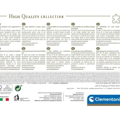 CLEMENTONI Juegos Y Puzzles*- Puzzle de 1000 piezas con Mapa antiguo, fabricado en Italia ㅤ