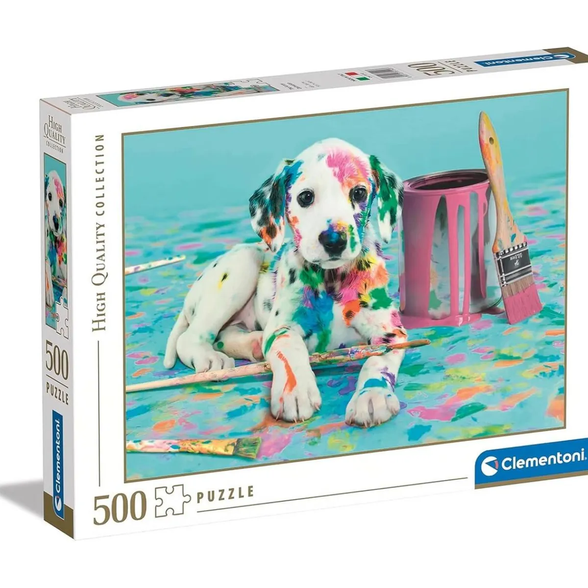 CLEMENTONI Juegos Y Puzzles*- Puzzle de 500 piezas: Pequeño dálmata divertido