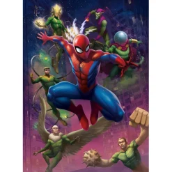 CLEMENTONI Juegos Y Puzzles*- Puzzle de habilidad Spiderman Marvel, 1000 piezas ㅤ