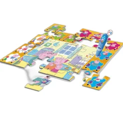 PEPPA PIG Juguetes Educativos Y Libros|Juegos Y Puzzles*Clementoni - Puzzle de Suelo Interactivo -