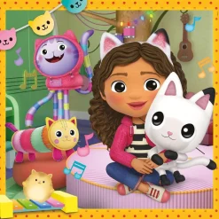 CLEMENTONI Juegos Y Puzzles*- Puzzle Gabbys Dollshouse 3x48 ㅤ