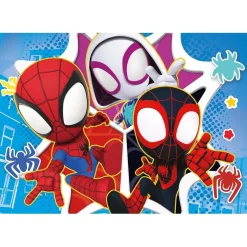 CLEMENTONI Juegos Y Puzzles*- Puzzle Infantil de 48 Piezas de Marvel Spidey ㅤ