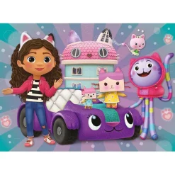 CLEMENTONI Juegos Y Puzzles*- Puzzle Infantil 2x20 Piezas La Casa de Muñecas de Gabby ㅤ