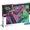 CLEMENTONI Juegos Y Puzzles*- Puzzle Juego del Calamar, 500 piezas, multicolor ㅤ