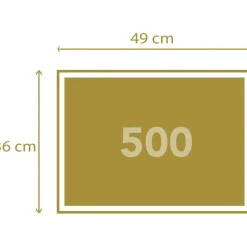 CLEMENTONI Juegos Y Puzzles*- Puzzle Juego del Calamar, 500 piezas, multicolor ㅤ