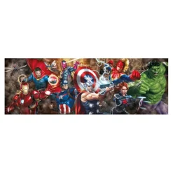 CLEMENTONI Juegos Y Puzzles*- Puzzle Panorama Marvel 1000 piezas