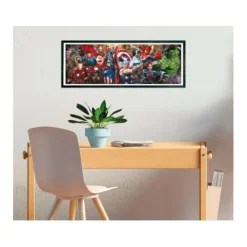 CLEMENTONI Juegos Y Puzzles*- Puzzle Panorama Marvel 1000 piezas