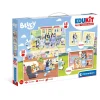 CLEMENTONI Juguetes Educativos Y Libros|Juegos Y Puzzles*- Puzzles Edukit 4 en 1 Bluey