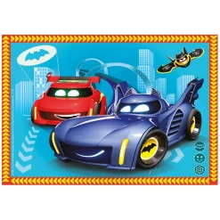 CLEMENTONI Juegos Y Puzzles*- Puzzles progresivos 4 en 1 - Batwheels