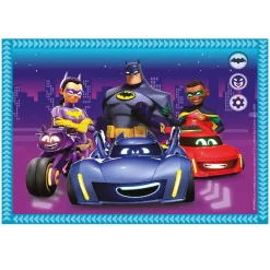 CLEMENTONI Juegos Y Puzzles*- Puzzles progresivos 4 en 1 - Batwheels