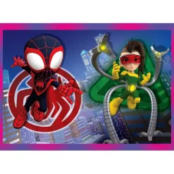 CLEMENTONI Juegos Y Puzzles*- Puzzles progresivos 4 en 1 - Spidey y su Superequipo