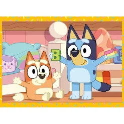 CLEMENTONI Juegos Y Puzzles*- Puzzles progresivos 4 en 1 - Bluey