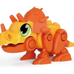 CLEMENTONI Steam*- Robot Dino Triceratops para aprender robótica infantil y montaje ㅤ