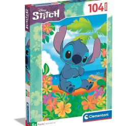 CLEMENTONI Juegos Y Puzzles*- Rompecabezas Supercolor de Dibujos Animados de 104 Piezas ㅤ