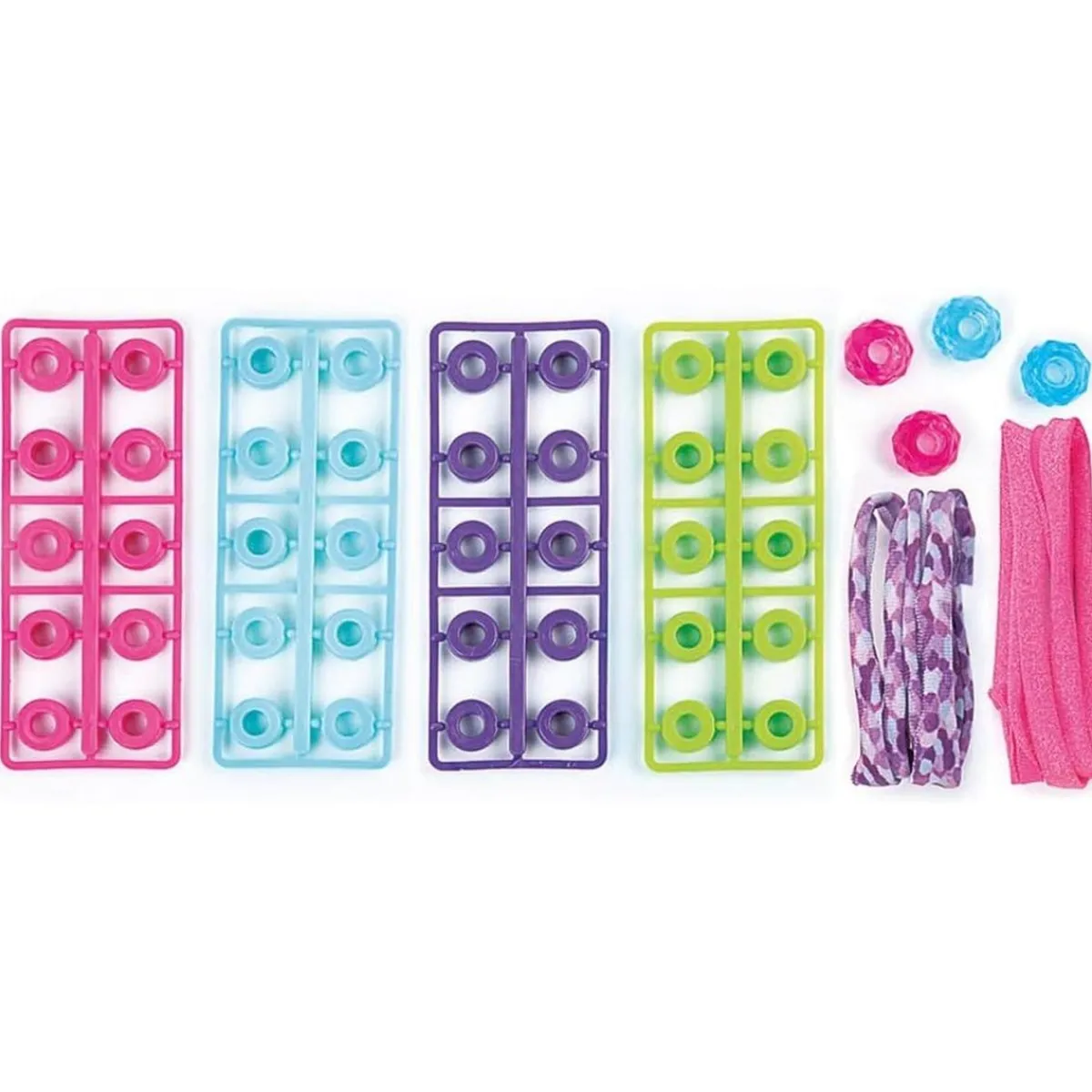 CLEMENTONI Estilo De Vida*- Set de abalorios y pulseras Crazy Chic Glee ㅤ