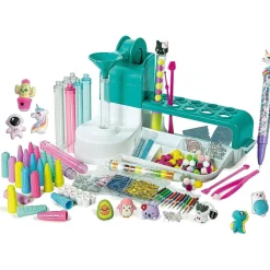 CLEMENTONI Arte Y Manualidades*- Set de manualidades: taller de bolígrafos creativos ㅤ