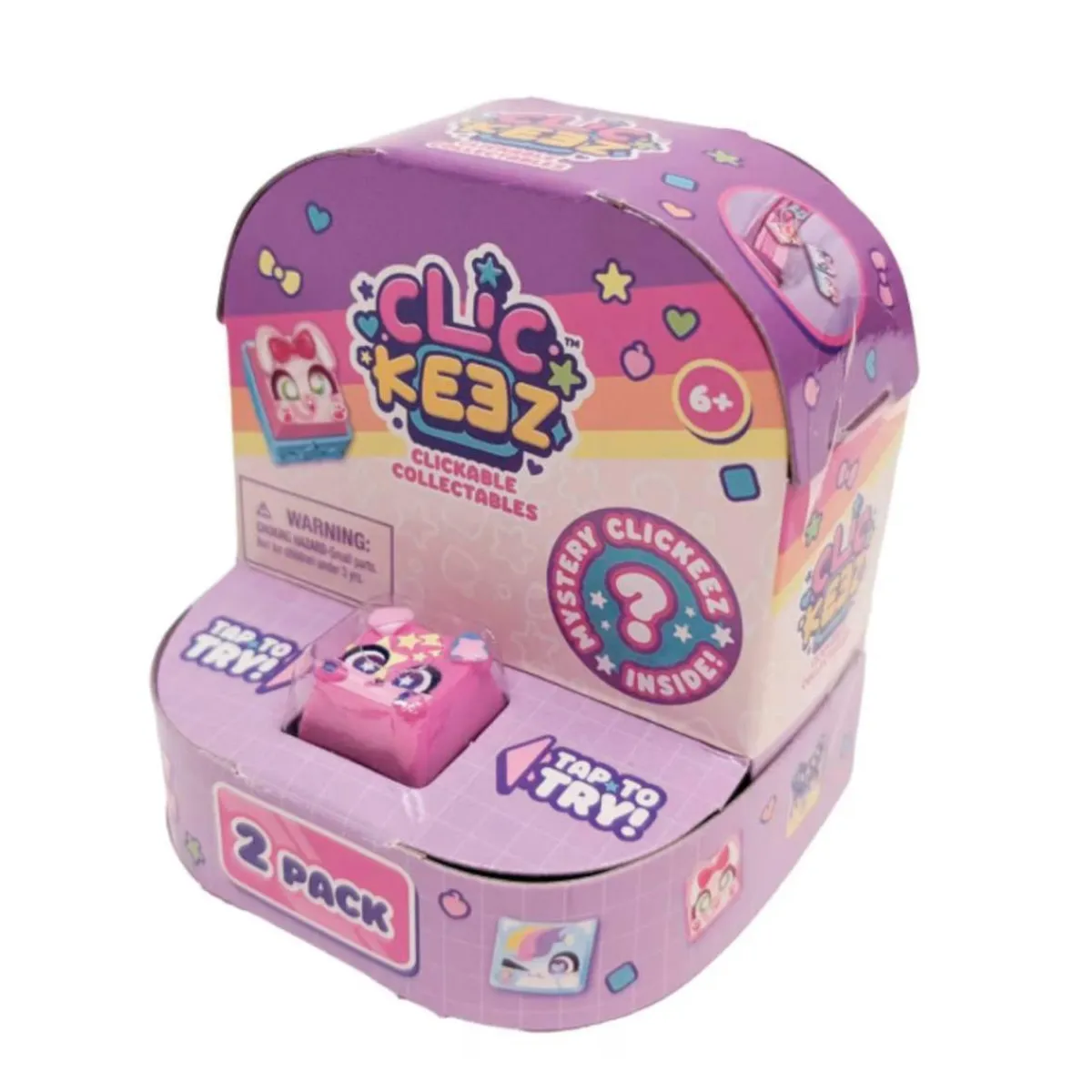 BIZAK Coleccionables Y Mini Mundos*Clickeez - Pack 2 teclas Clickeez (Varios modelos)