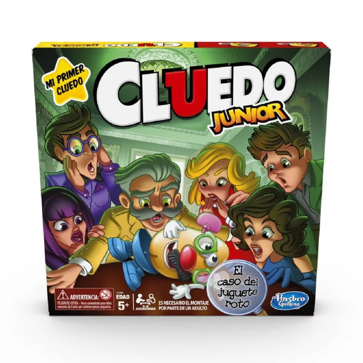 HASBRO EU TRADING Juegos Y Puzzles|Friki Zone*Cluedo Junior (varios modelos)