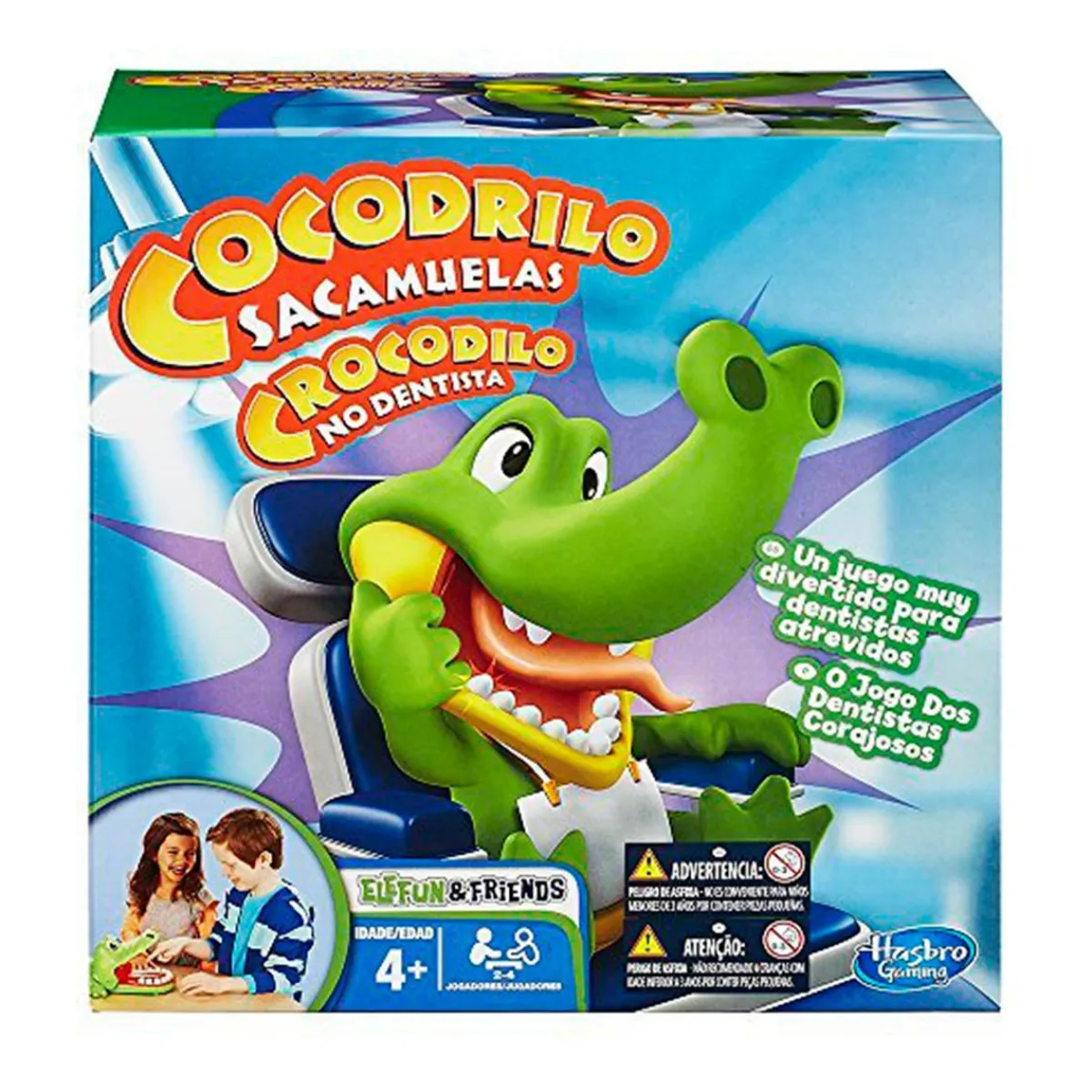 HASBRO DIRECT Juguetes Educativos Y Libros|Juegos Y Puzzles*Cocodrilo Sacamuelas