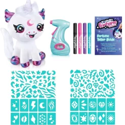 CANAL TOYS Arte Y Manualidades*Colorea tu unicornio mágico con cuerno luminoso
