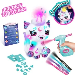 CANAL TOYS Arte Y Manualidades*Colorea tu unicornio mágico con cuerno luminoso
