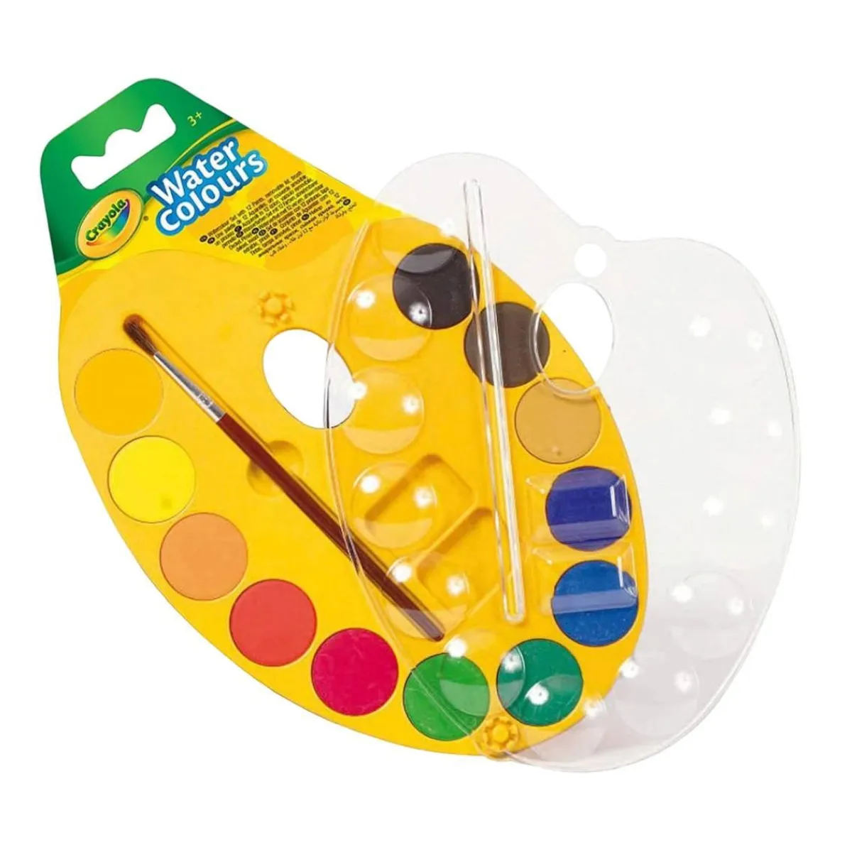 CRAYOLA Arte Y Manualidades*- 12 Acuarelas con paleta