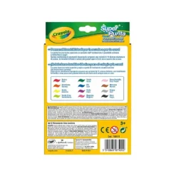 CRAYOLA Arte Y Manualidades*- 12 Rotuladores Super punta lavables