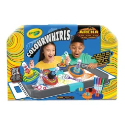 CRAYOLA Arte Y Manualidades*- Colourwhirls Arena de Combate + 4 Pinta Peonzas