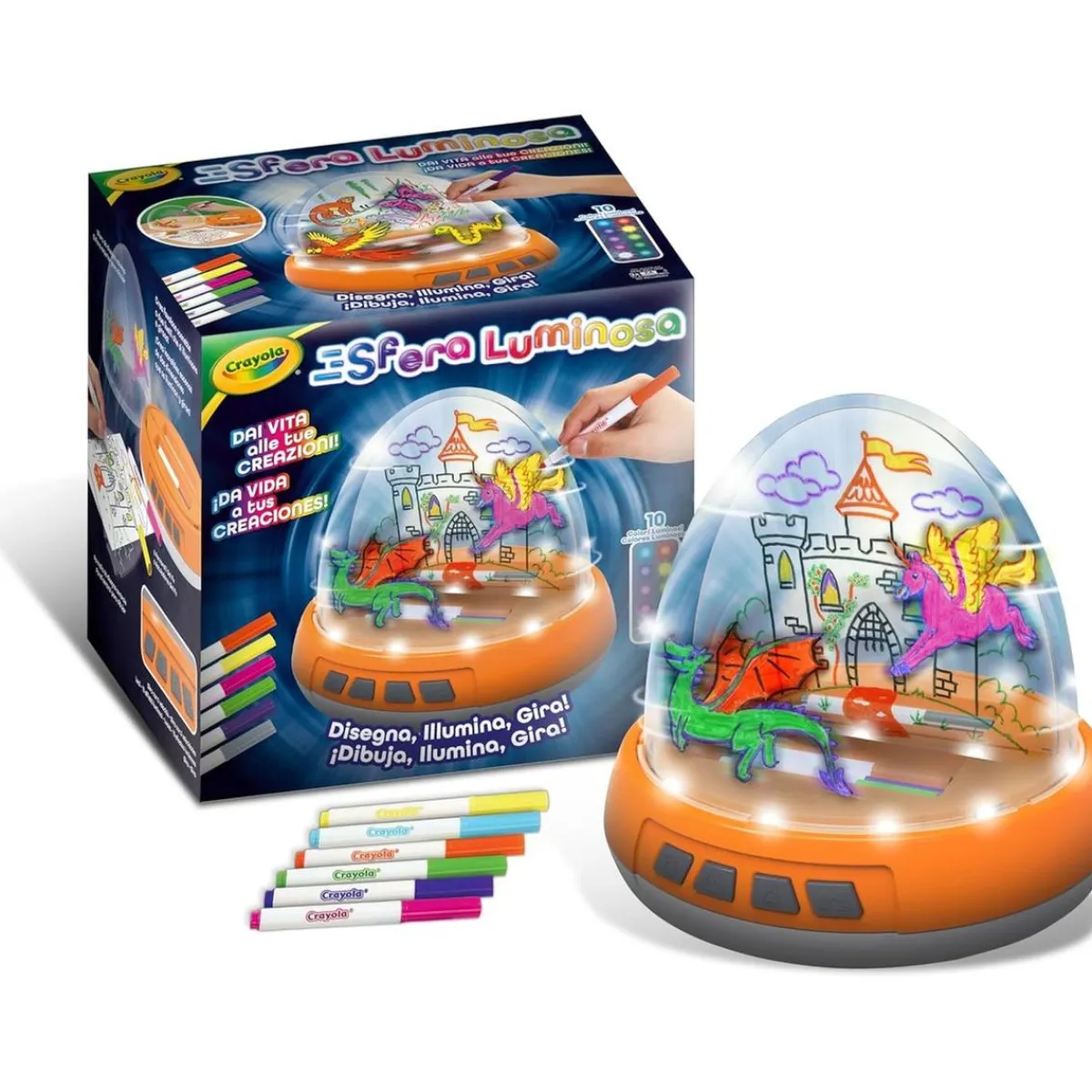 CRAYOLA Arte Y Manualidades*- Esfera luminosa