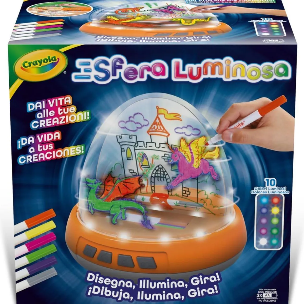 CRAYOLA Arte Y Manualidades*- Esfera luminosa