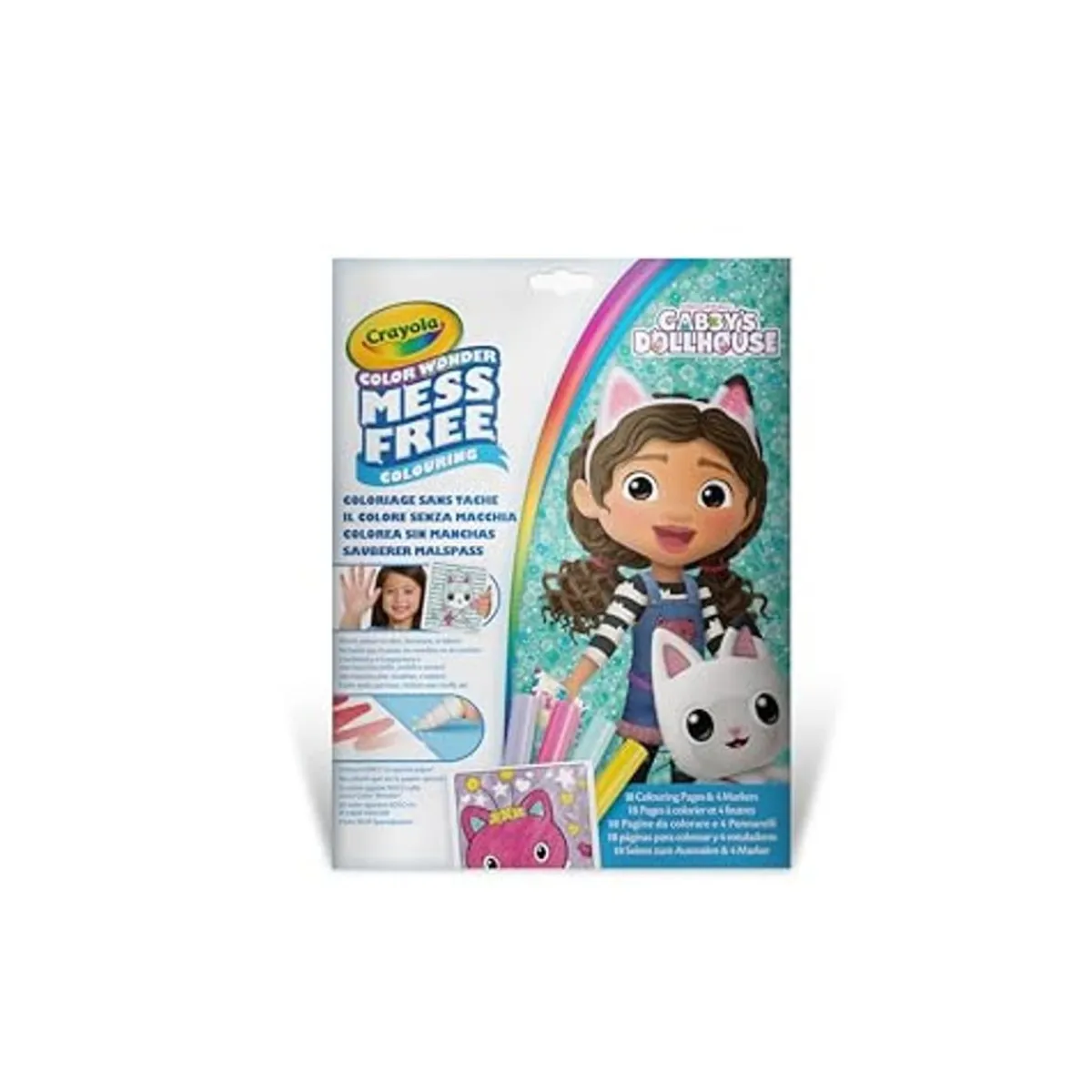 CRAYOLA Arte Y Manualidades*- Gabby's Color Wonder. Juego para Colorear ㅤ